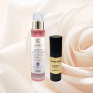 Crema viso e acqua funzionale con acqua termale decontra1