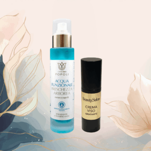 Crema viso e acqua funzionale con acqua termale decontra3